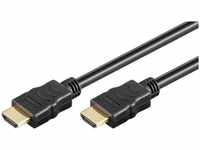 goobay HDMI-Kabel (High Speed mit Ethernet), HDMI-Stecker (Typ A) auf...