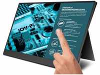 Joy-IT Tragbarer 13,3 " Touchscreen-Monitor / Zweitmonitor JOY-VIEW, Smart Case