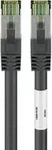 Goobay Patchkabel, CAT 8.1 Rohkabel, mit RJ45-Steckern, 2 GHz Bandbreite,...