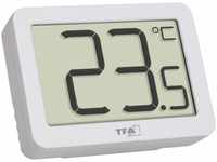TFA Digitales Thermometer für Raumtemperatur-Erfassung, Magnetmontage, kompakt,