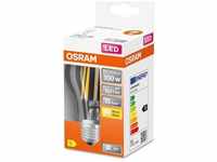 OSRAM Lighting OSRAM LED RETRO Glass Bulb 11-W-LED-Lampe E27, klar,