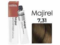 L'Oréal Professionnel Majirel Haarfarbe 7,31 Mittelblond Gold Asch 50ml