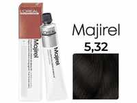 L'Oréal Professionnel Majirel Haarfarbe 5,32 Hellbraun Gold Irisé 50ml