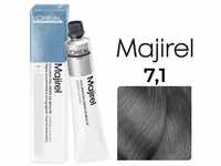 L'Oréal Professionnel Majirel Haarfarbe 7,1 Mittelblond Asch 50ml