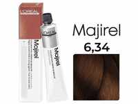 L'Oréal Professionnel Majirel Haarfarbe 6,34 Dunkelblond Gold Kupfer 50ml