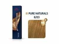 Wella Professionals Koleston Perfect Me+ Pure Naturals 8/03 hellblond natur-gold 60ml