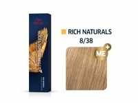 Wella Professionals Koleston Perfect Me+ Rich Naturals 8/38 hellblond gold-perl 60ml