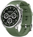 OnePlus 5491100341, OnePlus Watch 3 Silber (Gr&uuml;nes Gummi Armband)