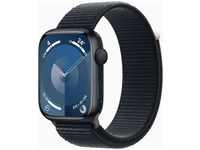 Apple 8675464, Apple Watch Series 9 45mm Schwarz (Schwarz Nylon Armband)