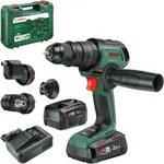 Bosch DIY Akku-Schlagbohrschrauber AdvancedImpact 18V-80 QuickSnap2 x Akku (2,0...
