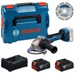 Bosch Professional GWS 18V-11 S (L) Akku-Winkelschleifer (2x5,0Ah) (0615A500E6)