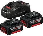 Bosch Professional Starter-Set GAL1880CV (2x5.0C) CL (1600A00B8J)