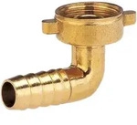 Gardena Winkelverschraubung, 26,5 mm (G 3/4)-Gewinde / 13 mm (1/2')-Schlauch
