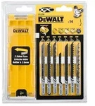 Dewakt DT2298-QZ XPC Stichs&auml;gebl&auml;tter HCS, 14tlg.
