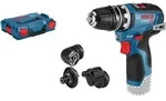 Bosch Professional GSR 12V-35 FC (L) Akku-Bohrschrauber mit Adapter (06019H3003)
