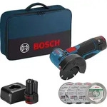 Bosch Professional GWS 12V-76 (CC) Akku-Winkelschleifer (2x2.0 Ah)(06019F200C)
