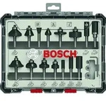 Bosch Professional 15 tlg Mixed Fr&auml;ser Set 1&frasl;4' Schaft (2607017473)