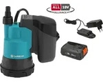 Gardena Akku-Klarwasser-Tauchpumpe 2000/2 18V P4A Ready-To-Use Set (14600-61)
