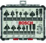 Bosch Professional 15 tlg Mixed Fr&auml;ser Set 6mm Schaft (2607017471)