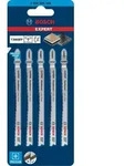 Bosch Professional Expert 'Hardwood 2-side clean' T 308 BFP Stichs&auml;geblatt, 5 St&uuml;ck