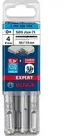 Bosch Professional Expert SDS plus-7X Hammerbohrer, 4 x 50 x 115 mm, 10-tlg.