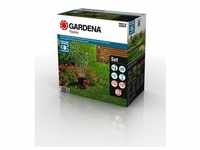 Gardena Sprinklersystem Komplett-Set Pipeline Viereckregner (8274-34)