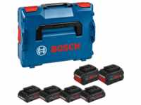 Bosch Professional Akku-Paket 4x PC18V4.0+2x PC18V 8.0 (L) Akku-Set (1600A02A2T)