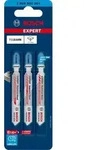 Bosch Professional Expert 'Stainless Steel' T 118 AHM Stichs&auml;geblatt, 3 St&uuml;ck
