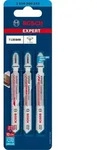 Bosch Professional Expert 'Laminate Clean' T128 BHM Stichs&auml;geblatt, 3 St&uuml;ck