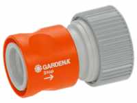 Gardena Profi-System-Übergangsstück mit Wasserstop 19 mm (3/4") (2814-20)