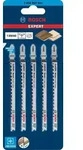 Bosch Professional Expert 'Wood 2-side clean' T 308 BO Stichs&auml;geblatt, 5 St&uuml;ck