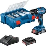Bosch Professional GSR 18V-45 (CC) Akku-Bohrschrauber (2x2,0Ah; 82AC; P+C)