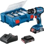 Bosch Professional GSB 18V-45 (CC) Akku-Schlagbohrschrauber (2x2,0Ah; 82 AC)