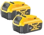 Dewalt DCB184P2-XJ Akku-Set: 2x 18V; 5,0Ah