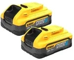 Dewalt DCBP518H2-XJ Akku-Set: 2x 18V XR PowerStack 5,0Ah