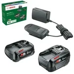 Bosch DIY Akku-Set 18V 2Ah + 4Ah + AL18V-20 (1600A027U9)