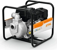 STIHL VB030112000, STIHL Wasserpumpe WP 300, 4-Takt-Benzin-Motor, 2" Anschl&uuml;sse, 33m