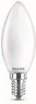 Philips LED classic Lampe, 4,4=40W, E14, Kerze, Warmwei&szlig;, 2700 K, 470lm, matt, 2er