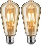 Paulmann Licht 5066, Paulmann Licht Paulmann LED Lampe in Gold E27 ST64 6,5W 680lm