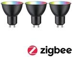 Paulmann Standard Smart Home Zigbee 3,0, 3er-Pack, LED Reflektor, GU10, RGBW+,