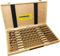 Famag 141440300, Famag Schlangenbohrer-Satz, 8-teilig, 10-24 mm, 460 mm L&auml;nge,