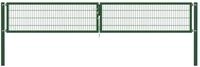 Alberts Doppeltor Flexo Plus f&uuml;r Doppelstabmatten, Gr&uuml;n, 5 m x 0,8 m |...
