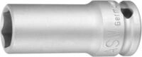 Format Kraft-Steckschl&uuml;ssel-Einsatz Sechskant Lange Form 1/2" Antrieb DIN 3121-G