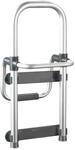 Maximex Badewannen-Einstiegshilfe Secura Silber, Aluminium, verstellbar, Belastbar