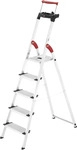 Hailo 8030-507, Hailo L85 ComfortLine Alu-Haushaltsleiter, Sicherheitsleiter...