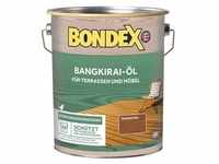 BONDEX Gartenholz Bangkirai-Öl, 0,75 - 4 l, Wasser-stop Abperleffekt, Wetterschutz,