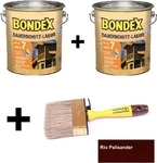 Bondex 329935, BONDEX Dauerschutz-Lasur Au&szlig;en, Holzfarbe, wetterschutz, 4 l, Rio