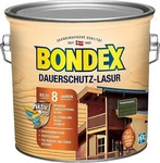 Bondex 329909, BONDEX Dauerschutz-Lasur Au&szlig;en, Holzfarbe, wetterschutz, 2,5 l,