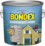 Bondex 329889, BONDEX Dauerschutz Farbe Au&szlig;en Holzfarbe, Hochdeckend, Wetterschutz,