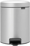Brabantia 112904, Brabantia Treteimer - metallic grey / 5 / 205